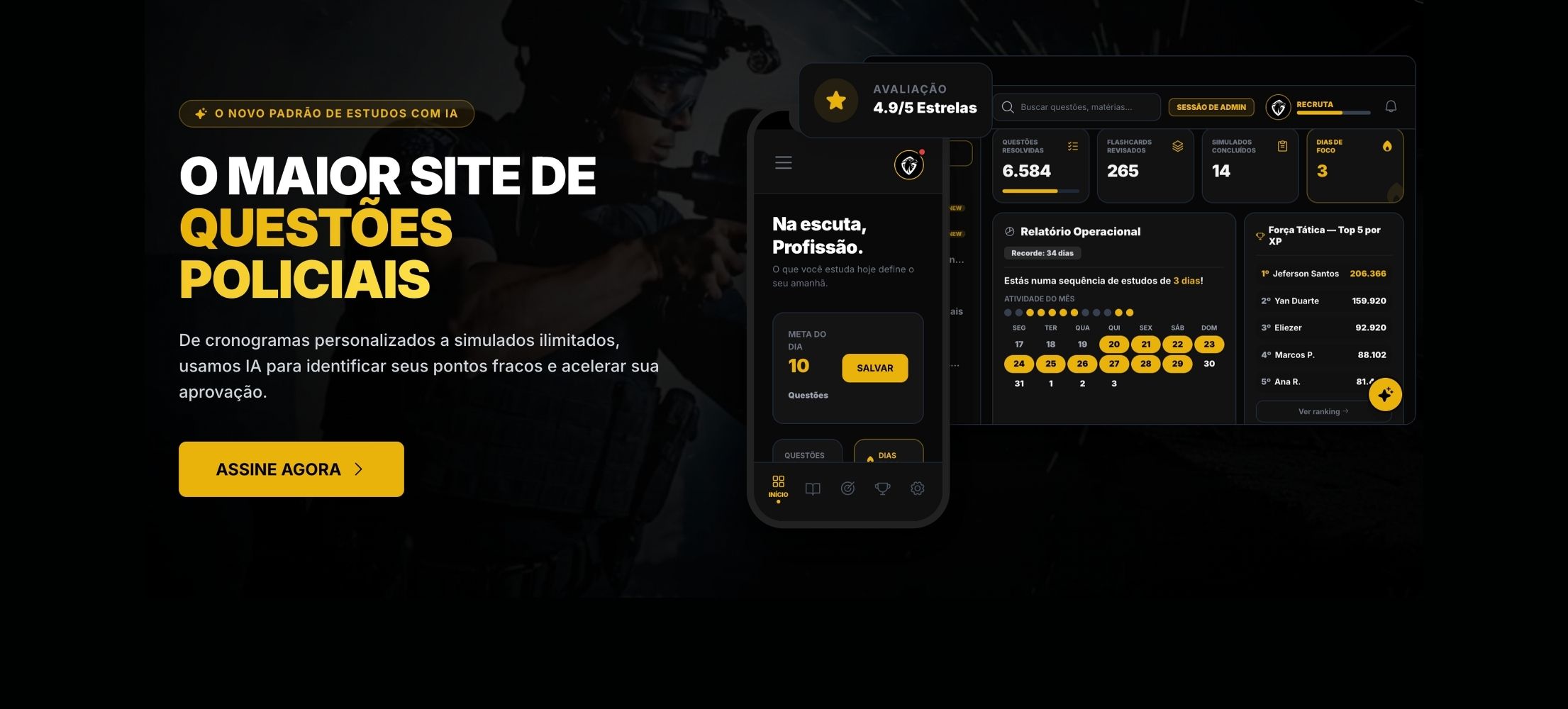 Banner home desktop PP Questões